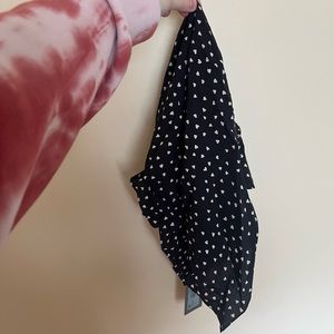 All Saints Heart Print Bandana